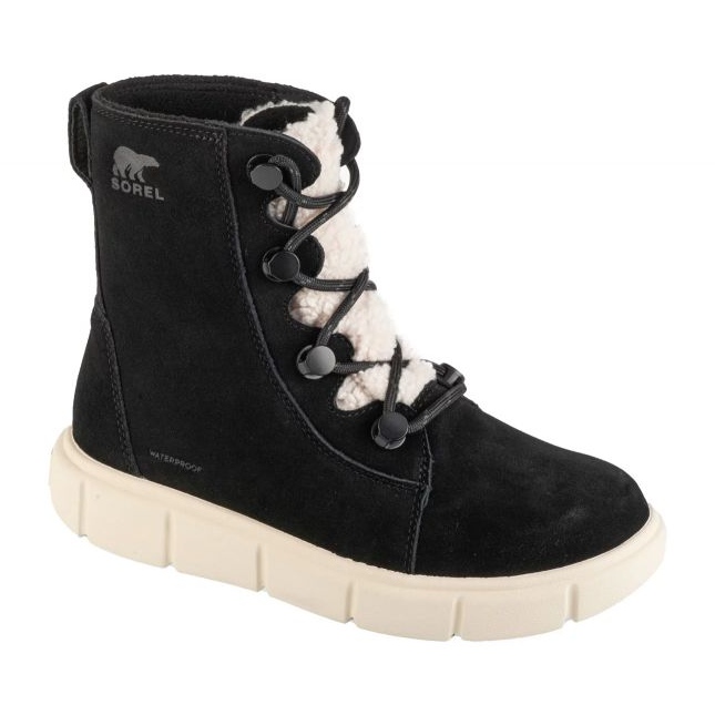 Sorel Explorer III Joan Cozy WP 2077981010 Shoes Black svart