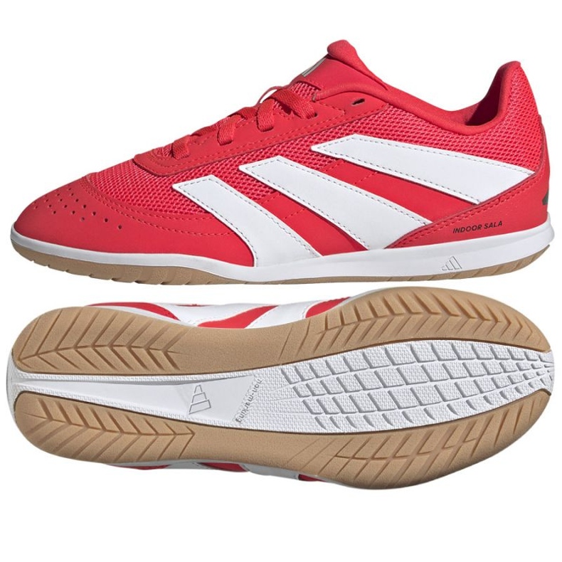 Adidas Predator Club Sala i JR3126 Röda skor