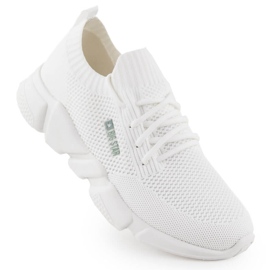 Bekväma vita sportskor för kvinnor Big Star JJ274268