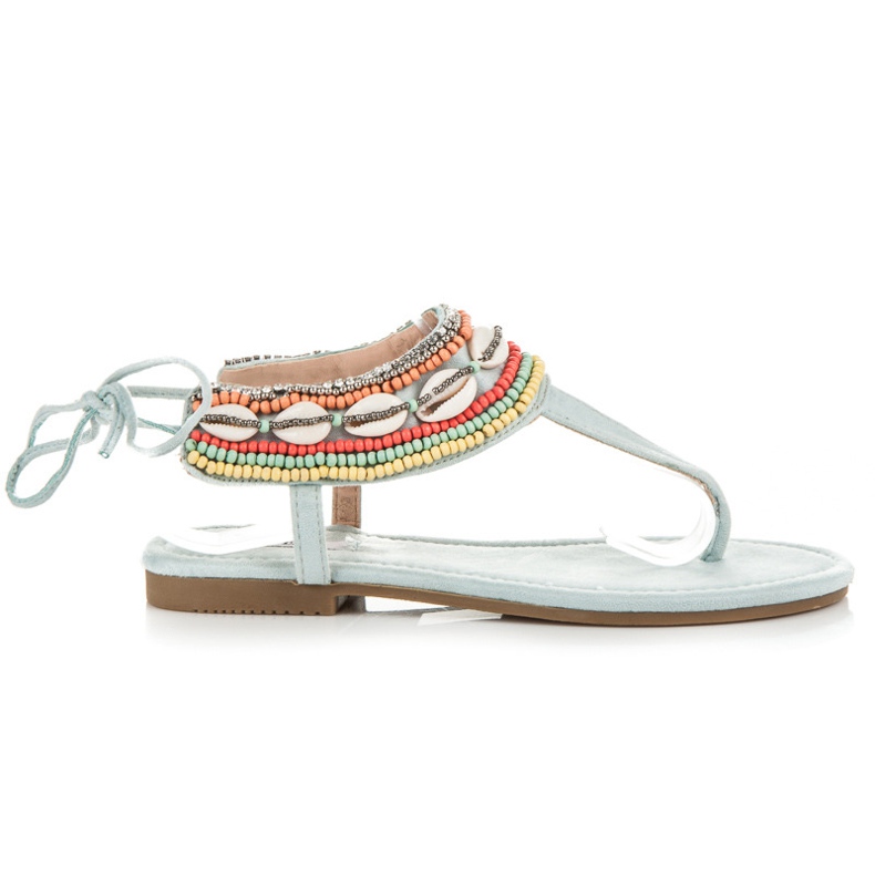 Vices Knyt etno sandaler blå