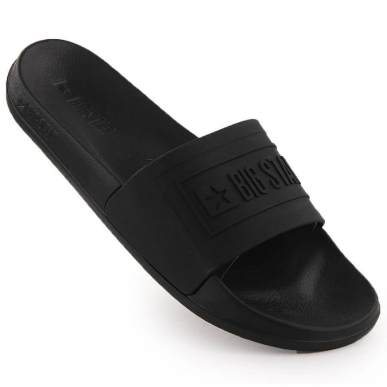 Kvinnors flip flops för Big Star OO274044 Black svart