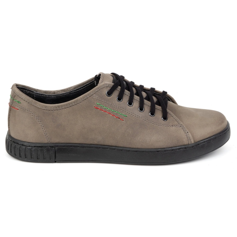 Polbut Läder Sneakers herr modell 2129, grå
