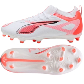 Puma Ultra 5 match FG/MG 108167-01 fotbollsskor vit