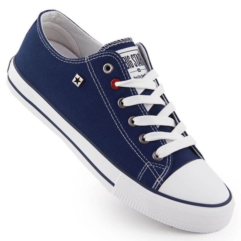 Klassiska sneakers Big Star NN274653 Navy Blue blå