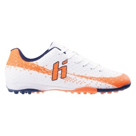Huari Tvarv Recoleti TF White-Orange Football Shoes vit