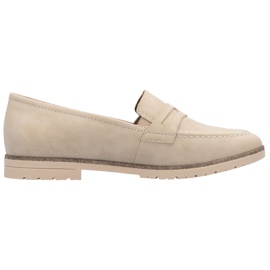 Lords Lords Lords Rieker 45300-62 Läderloafers beige