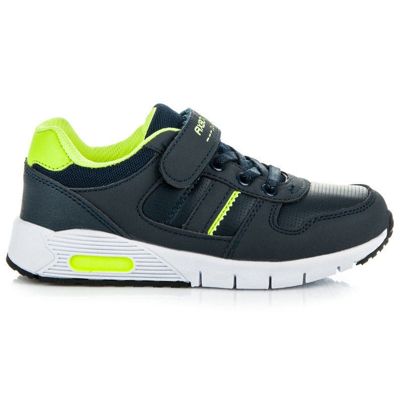 Ax Boxing Skor för bindning och kardborreband blå