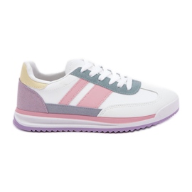 Sneakers sneakers sportskor multikolor vit