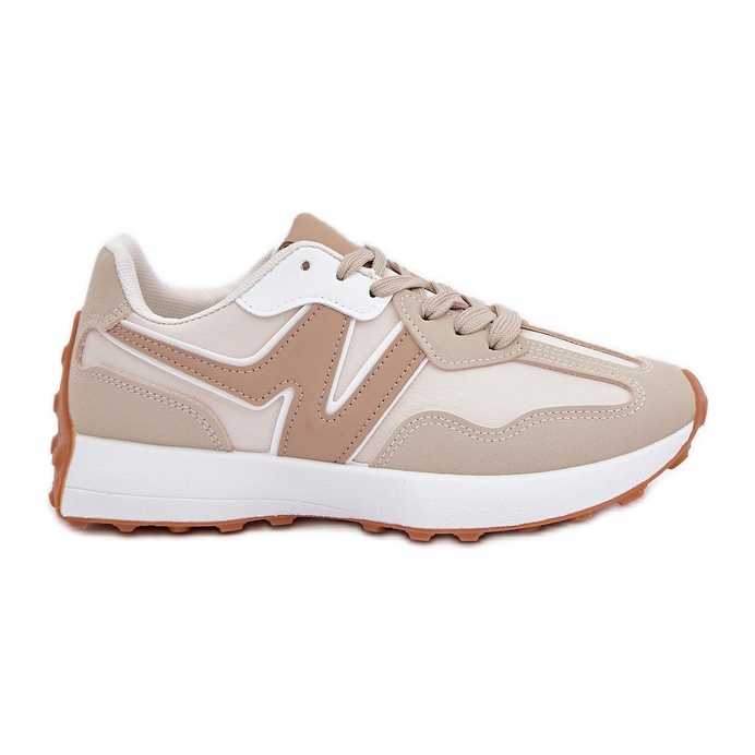 Beige Dam Sneakers Sportskor