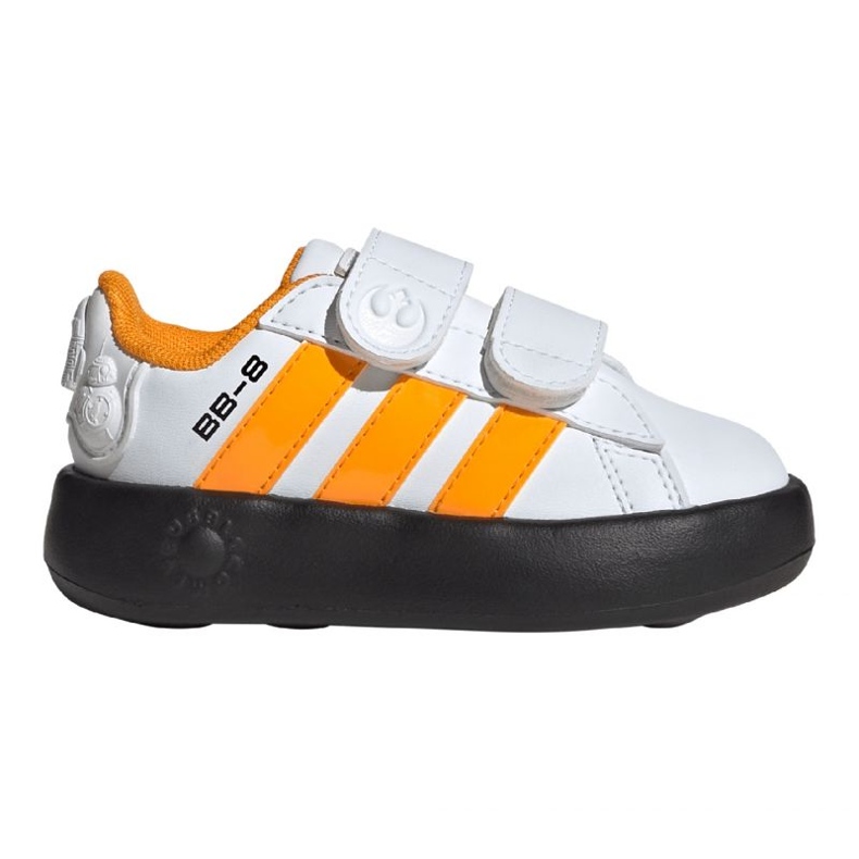 Adidas Droids Grand Court CF och IH1140 kardborrskor vit