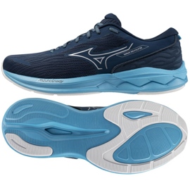 Mizuno Wave Revolt 3 J1GC248154 Navy Shoes blå