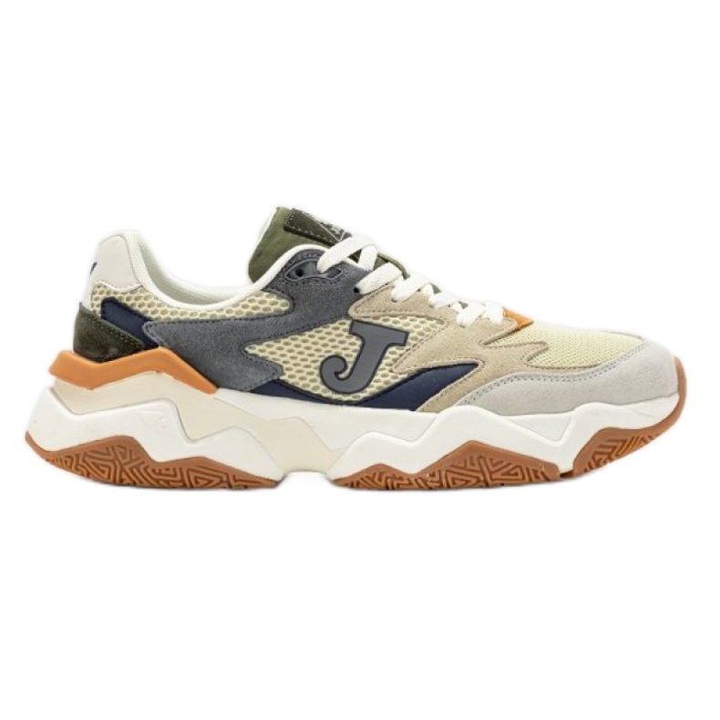 Joma C1400 män 2536 Beige gröna sportskor