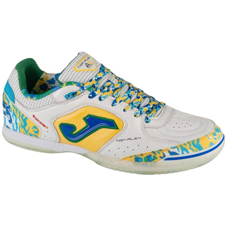 Joma Top Flex 2452 i TopW2452in Białe fotbollsskor vit