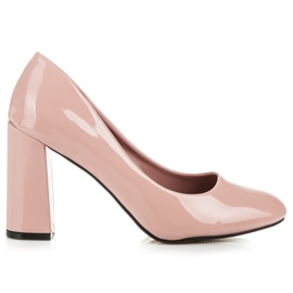 Seastar Pumpar på en bred pelare rosa