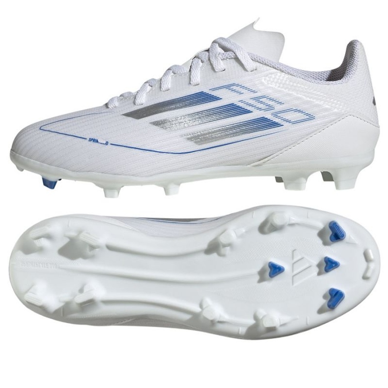 Adidas f50 liga fg/mg fg ie3748 vitblå