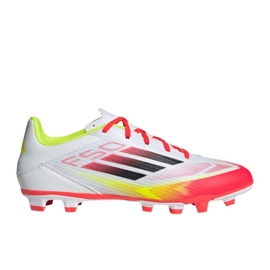 Adidas f50 klubb fg/mg ie1243 vita fotbollsskor