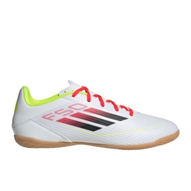 Adidas f50 klubb i IE1222 vita fotbollsskor