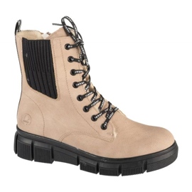 Rieker Booties x3414-60 skor beige