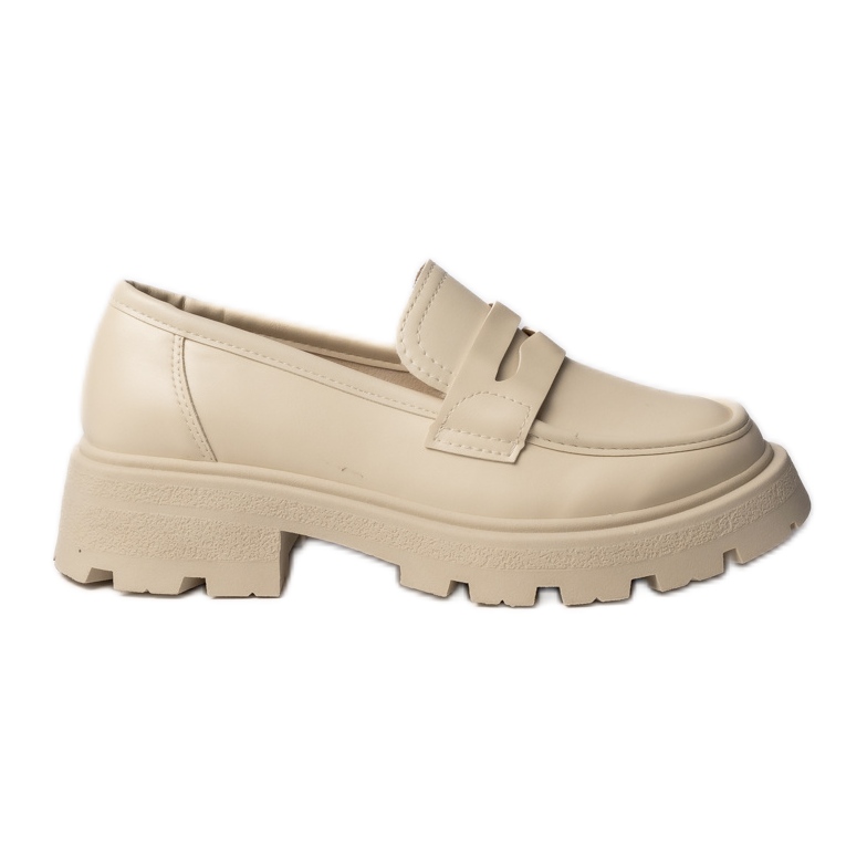 Kvinnor via Giulia Beige Loafers