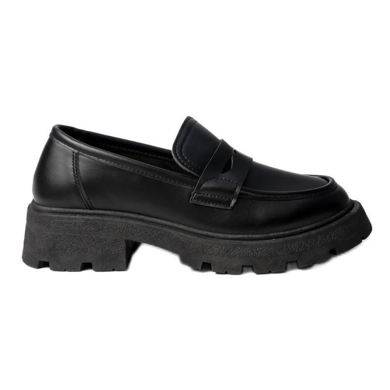 Kvinnor via Giulia Nero Loafers svart