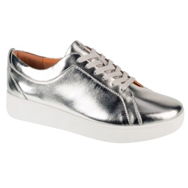 Fitflop Rally Sneakers X22-011 Metalliska skor silver-
