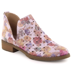 M.Daszyński M. Daszyński Boots SA62-102 Openwork purpur