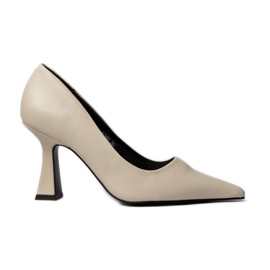 Kvinnors lorelle beige pumpar