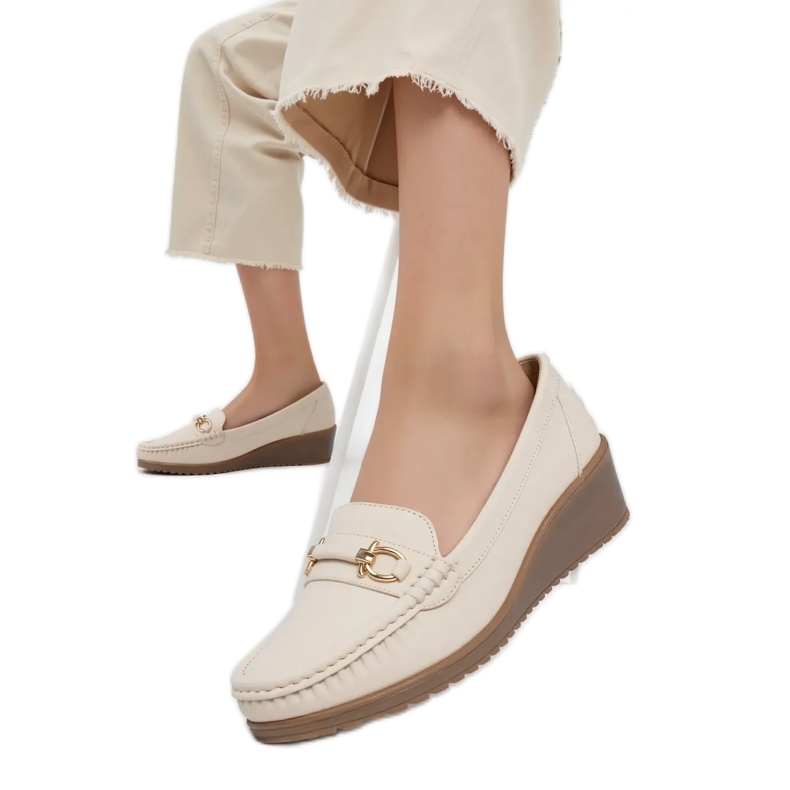 Kvinnors mirena aprikos loafers