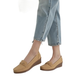 Kvinnors mirena khaki loafers grön