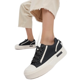 Kvinnors sneakers lunor svart