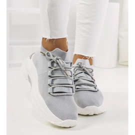 D/GMR Grå Barraza-sneakers för kvinnor