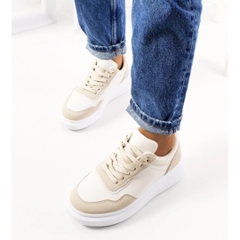 D/GMR Selma beige damsneakers