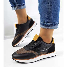 D/GMR Svarta Chiara sneakers för kvinnor