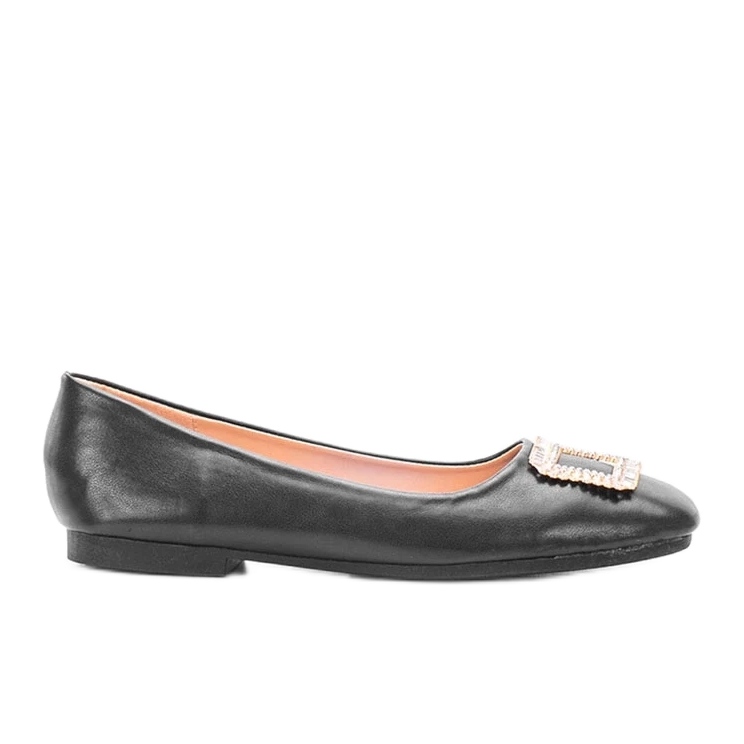 D/GMR Rhondas svarta ballerinor