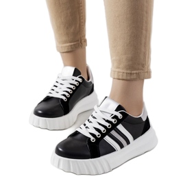 D/GMR Svarta sneakers på Prinsep-plattformen