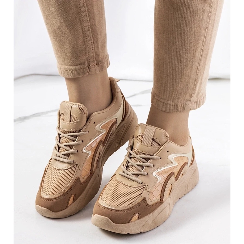 D/GMR Brito bruna sneakers beige