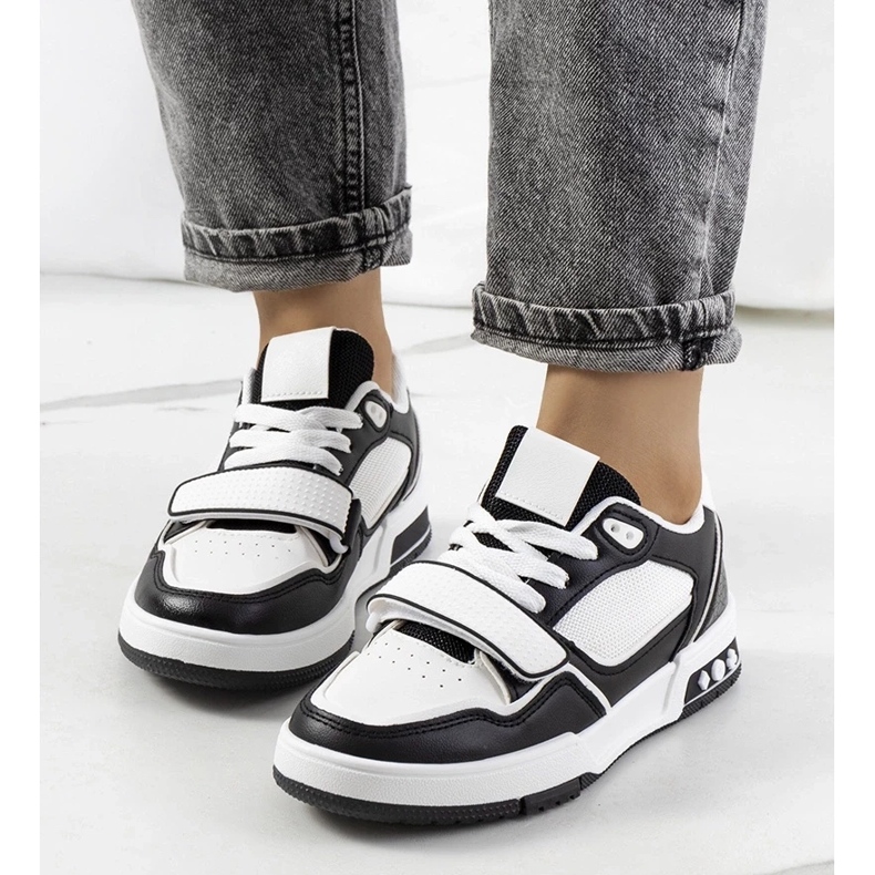 D/GMR Svarta Kadie-sneakers för kvinnor vit