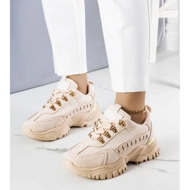 D/GMR Mindy beige sneakers