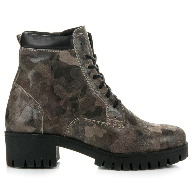 Vinceza Snörstövlar med skydd grön