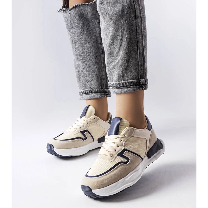 D/GMR Lothair beige sportsneakers