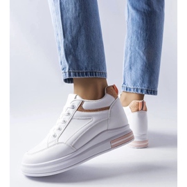 D/GMR Vita sneakers med glitterinlägg från Bonevil