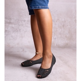 D/GMR Svarta prickiga balettkläder med utskärning från Laforge