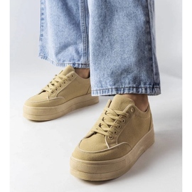 D/GMR Beiga plattformssneakers från Amathymes beige