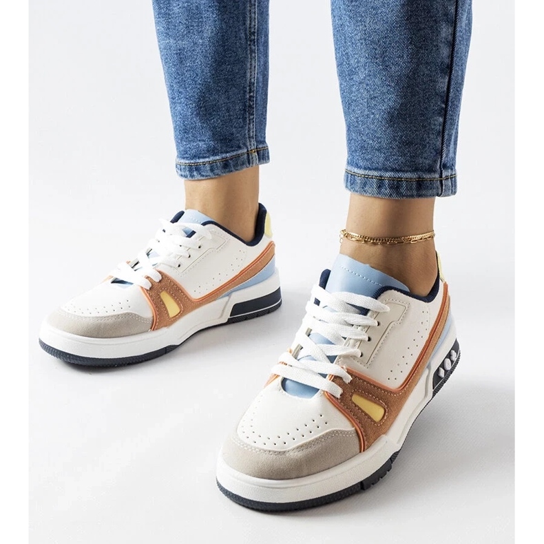 D/GMR Färgglada sportsneakers från Willson vit