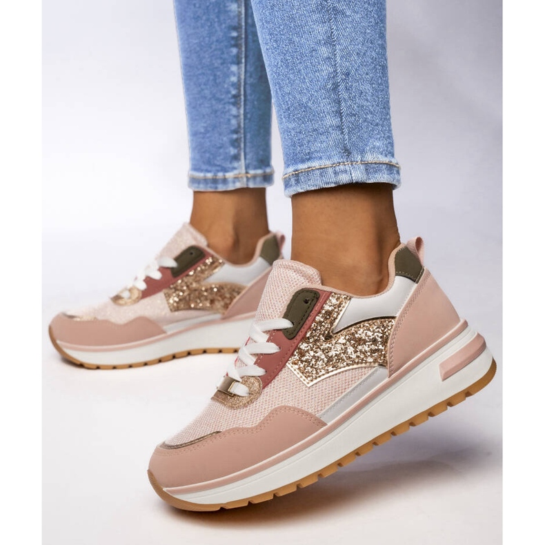 Kvinnors sneakers rosa