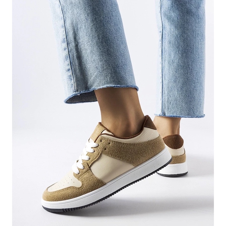 D/GMR Jacqueline beige sneakers