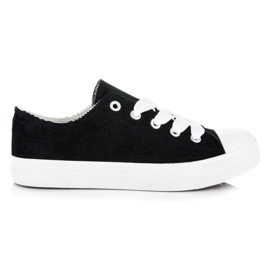 Ideal Shoes Manchester sneakers svart