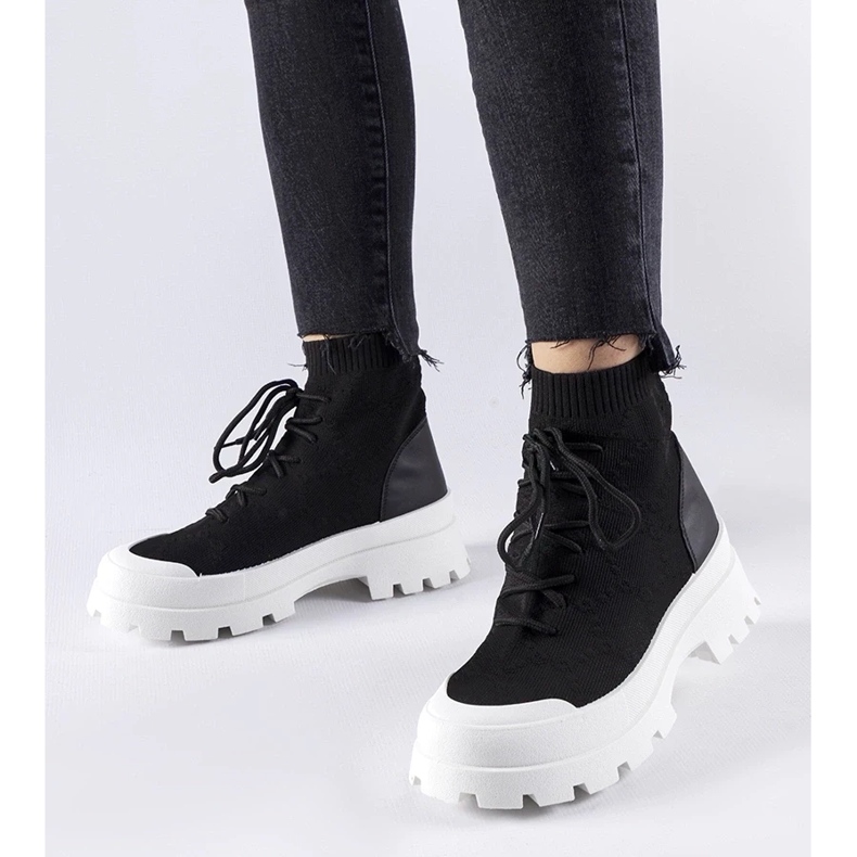 D/GMR Svarta Éric high-top sneakers