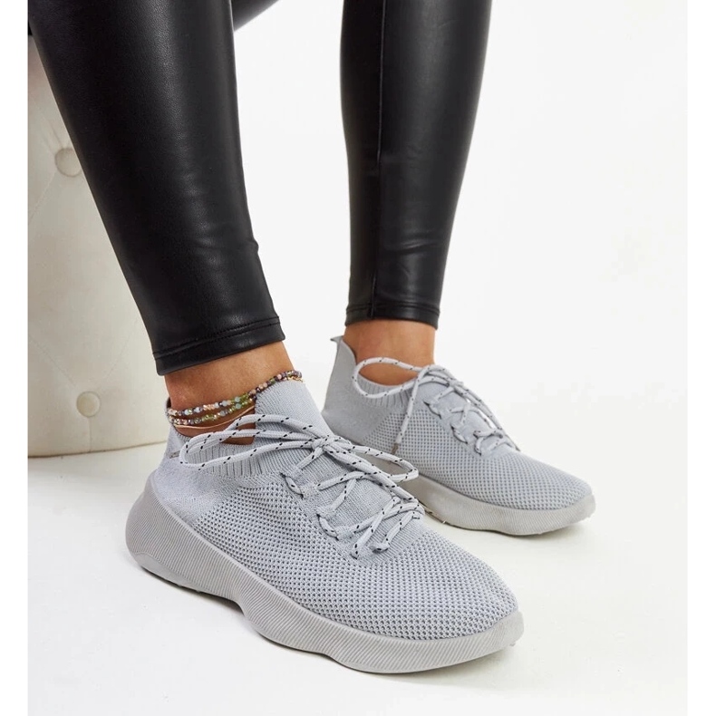 D/GMR Grå Roshni sportsneakers