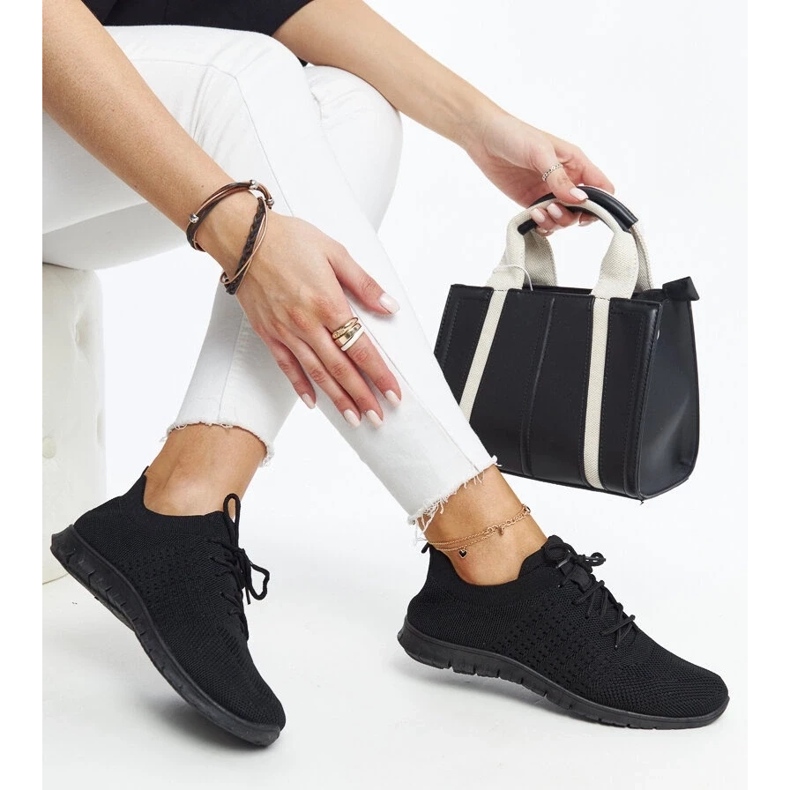 D/GMR Mairago sneakers i svart tyg